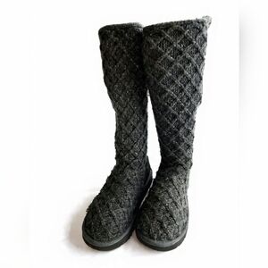 UGG Lattice Knit Knee High Winter Boots